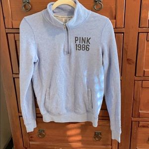 VS PINK Half Zip Sweatshirt
